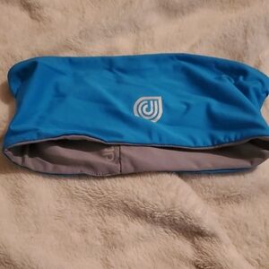 Blue and Gray Headband